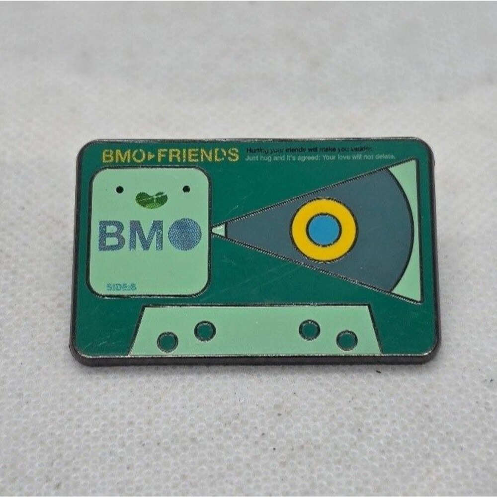 [BMO "FRIENDS"] Adventure Time Character Cassette Tape Enamel Pin Series Blind B